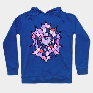 Neo Trad Glitter Web Hoodie